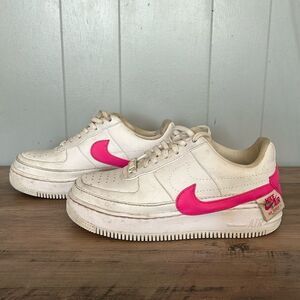 Nike Air Force 1 White/Pink Size 7
